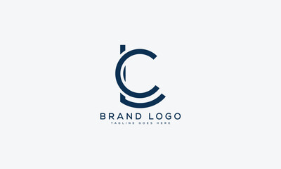 letter LC logo design vector template design for brand.