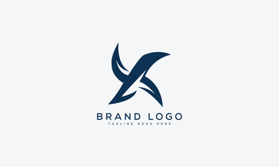 Fototapeta na wymiar letter X logo design vector template design for brand.