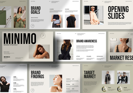 Minimo Brand Strategy Layout