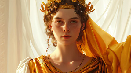 The greek goddess hear generative ai