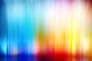 abstract colorful background with some smooth lines. Generative Ai