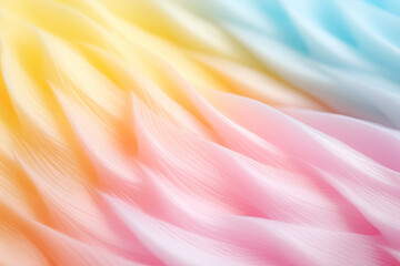 abstract background with smooth lines in pastel colors. Generative Ai