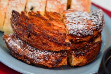 a deliciously cooked bread