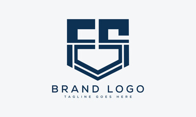 letter FS logo design vector template design for brand.