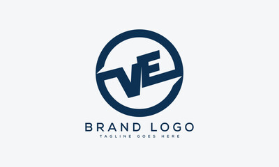 letter VE logo design vector template design for brand.