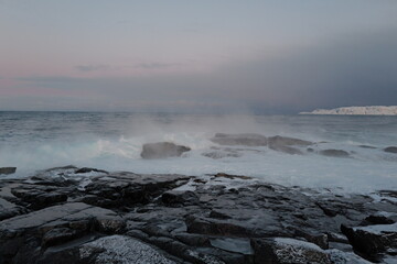 Arctic ocean and Barents sea