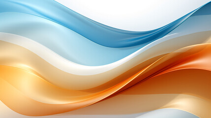 Obraz premium abstract colorful glowing wavy perspective with fractals and curves background 16:9 widescreen wallpapers