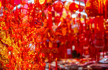 Spring Festival festive decorations background