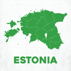 Detailed Estonia Map