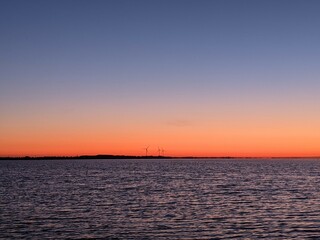 sunrise over the sea