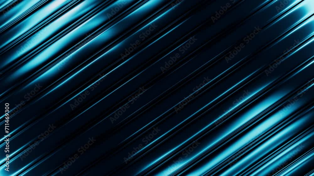 Poster bright blue color abstract background. 3d rendered futuristic motion texture for technology broadcas
