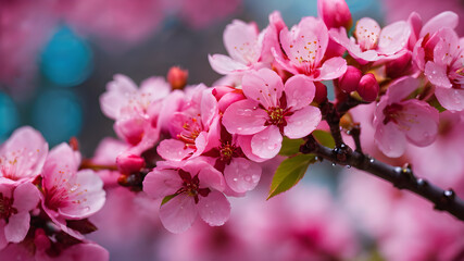 pink cherry blossoms