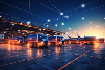 AI-Driven Technology for Real-Time Supply Chain Optimization in Logistics Network