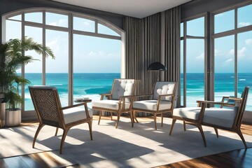 Fototapeta premium table and chairs