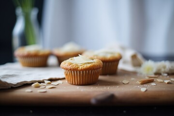 muffins with white chocolate chunks