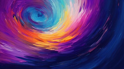 Abstract watercolor background, bright vortex