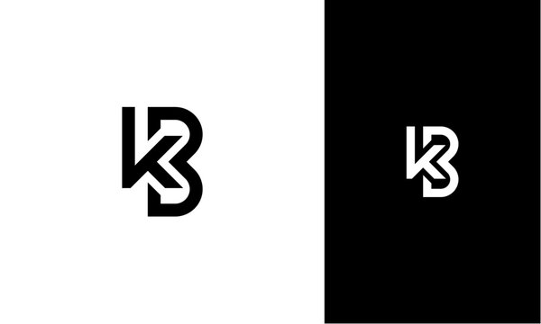 KB or BK initial logo concept monogram,logo template designed to make your logo process easy and approachable. All colors and text can be modified. High resolution files included.