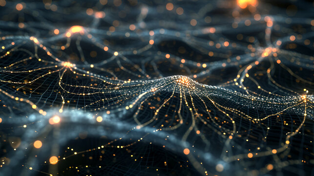 A visually captivating cbackground image featuring an arrangement of lines and dots.