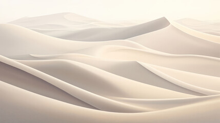 Beige abstract elegant background illustration, white sand dunes illustration - obrazy, fototapety, plakaty