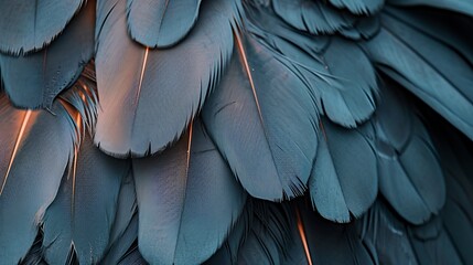 texture: feathers      