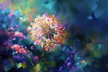 "Explosions of Springtime Beauty", spring art