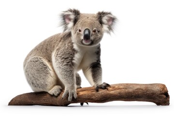 Koala isolated on a white background