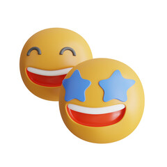3D Positivity Model Radiating Optimism Inspiring Success. 3d illustration, 3d element, 3d rendering. 3d visualization isolated on a transparent background