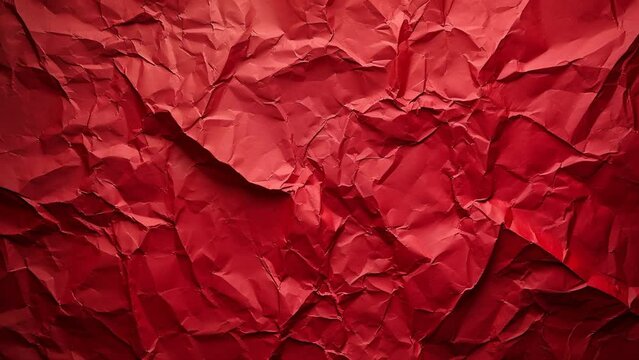 Background featuring the texture of a red paper poster. Versatile canvas for design and creative projects