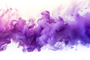 Abstract background with violet, purple smoke
