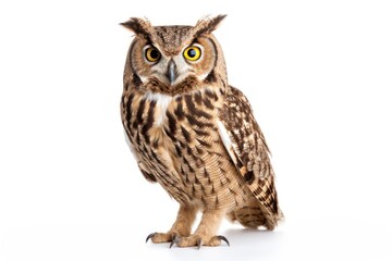 Fototapeta premium Owl isolated on a white background