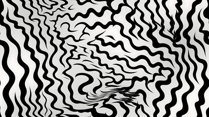 Abstract black and white background - Seamless tile. Endless and repeat print.