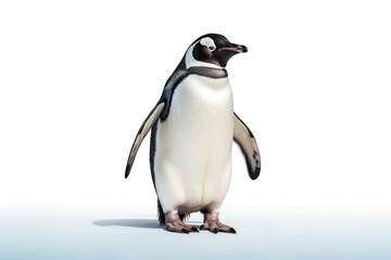 Fototapeta premium Penguin isolated on a white background