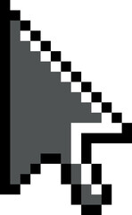 Fototapeta premium cursor pixel arrow retro