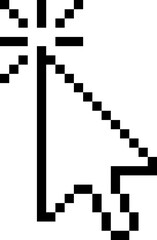 cursor pixel arrow retro
