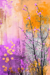 Obraz na płótnie Canvas Vibrant Spring: A Captivating Visual, spring art