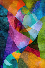 Fototapeta premium Vibrant Spring Palette, spring art