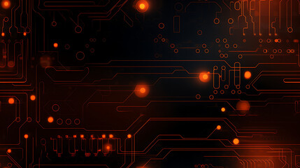 Abstract Orange high tech simple ui ux backround texture, gaming, online, computer. - Seamless tile. Endless and repeat print.	
