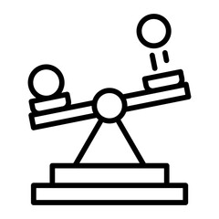 Balance Line icon