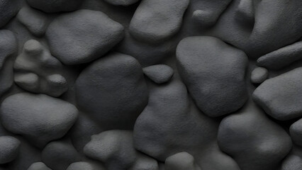 Wall cladding stone mixed size seamless, generative Ai