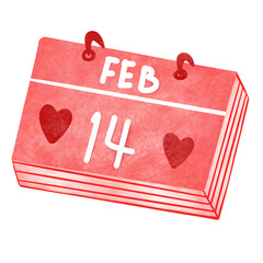 valentine day calendar