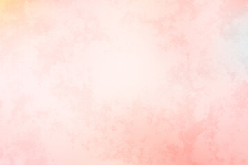 Różowe tło z elementami chmur © markstudio2008