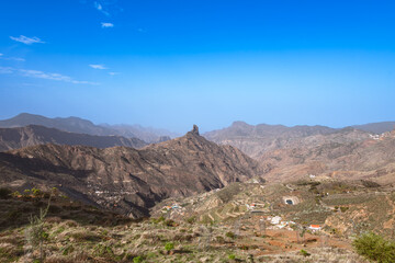 Panoramic View To The Western Mountains