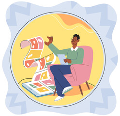 Introvert vector illustration. Intercommunication with others is important for introverts to express their thoughts and feelings Introverts often prioritize their mental well being over constant