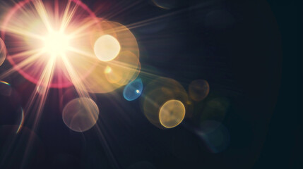 Bright Lens Flare Flashes For Transitions. Light Leak. Copy paste area for texture 