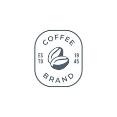 Coffee logo, suitable for coffee shop logo or product brand identity.