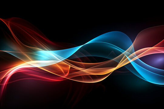 Abstract backgrounds the clip art in the style of light painting