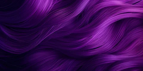 Foto op Canvas Abstract background of purple soft hair © ergapamungkas