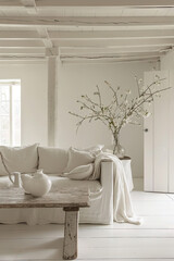 Serene Simplicity, spring art
