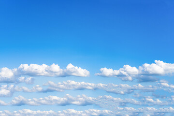 青空と雲　背景画像