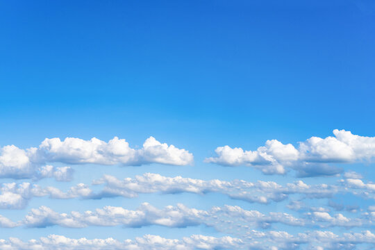 青空と雲　背景画像